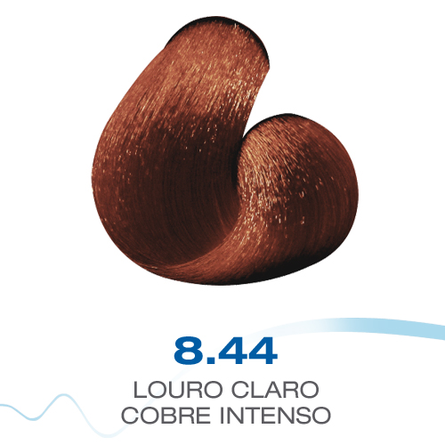 8-44 Louro Claro Cobre Intenso