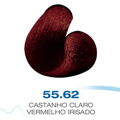 55-62 Castanho Claro Vermelho Irisado
